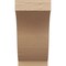 Ekena Millwork 5-inch W x 6-inch D x 10-inch H Baker Rough Cedar Woodgrain TimberThane Knee Brace, Primed BRCUR05X06X10BKRRCPR - alternate 6